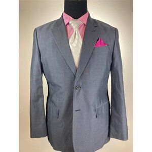 Marc Jacobs Italian Gray Modern 2Btn Sport Jacket 40R 40 R
